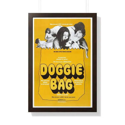 DOGGIE BAG 1969 - Framed Movie Poster - The Sticker Space