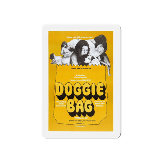 DOGGIE BAG 1969 Movie Poster - Die-Cut Magnet-6 × 6"-The Sticker Space