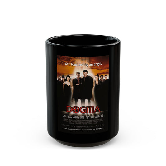 DOGMA 1999 Movie Poster - Black Coffee Mug-15oz-The Sticker Space