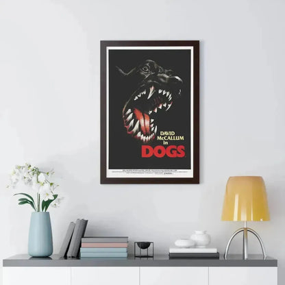 DOGS 1976 - Framed Movie Poster - The Sticker Space