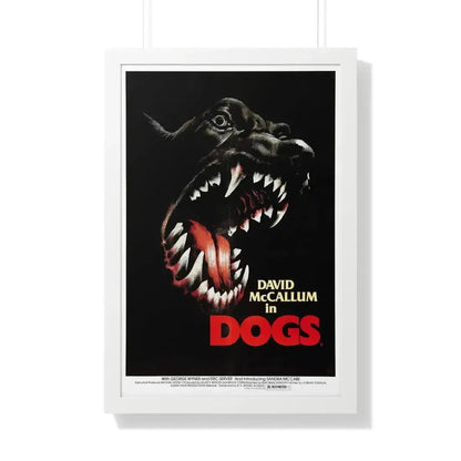 DOGS 1976 - Framed Movie Poster - The Sticker Space