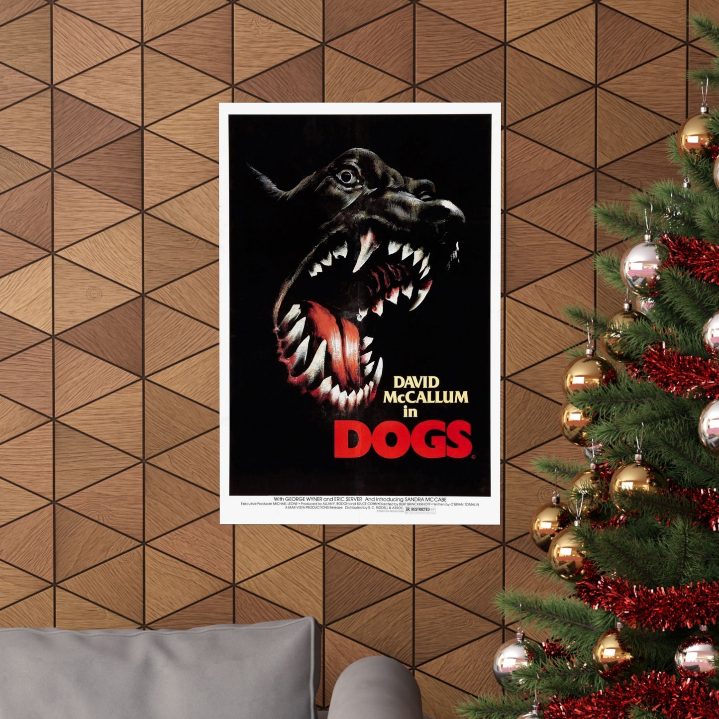 DOGS 1976 - Paper Movie Poster-The Sticker Space