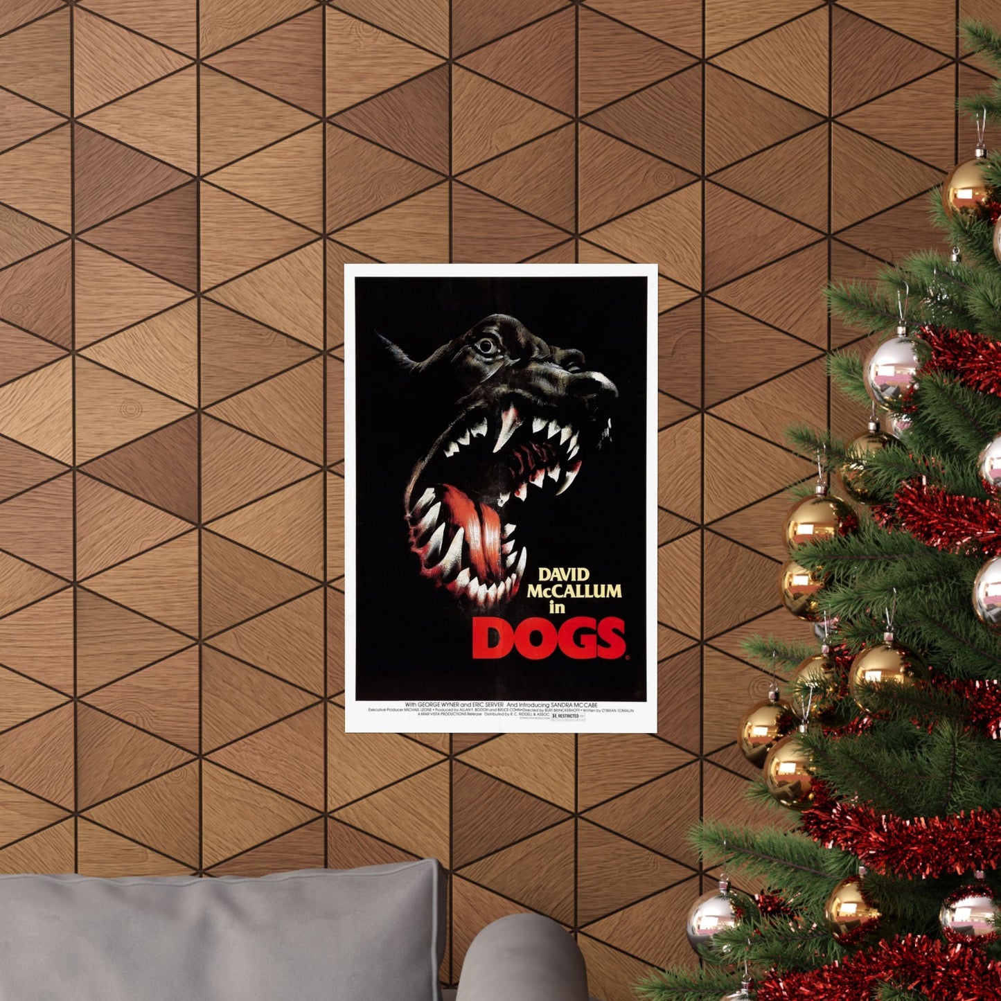 DOGS 1976 - Paper Movie Poster-The Sticker Space