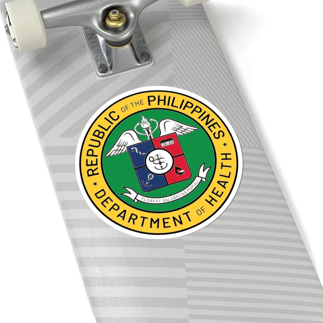DOH PH new logo (Philippines) (Coat of Arms) STICKER Vinyl Kiss-Cut Decal - The Sticker Space