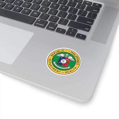 DOH PH new logo (Philippines) (Coat of Arms) STICKER Vinyl Kiss-Cut Decal - The Sticker Space
