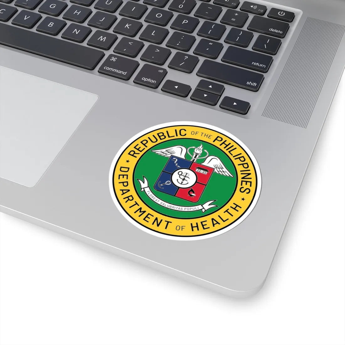 DOH PH new logo (Philippines) (Coat of Arms) STICKER Vinyl Kiss-Cut Decal - The Sticker Space