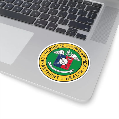 DOH PH new logo (Philippines) (Coat of Arms) STICKER Vinyl Kiss-Cut Decal - The Sticker Space