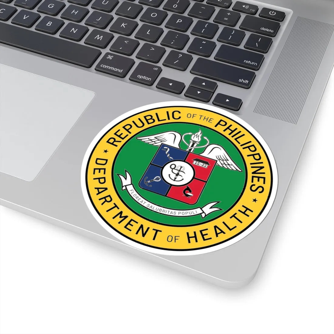 DOH PH new logo (Philippines) (Coat of Arms) STICKER Vinyl Kiss-Cut Decal - The Sticker Space