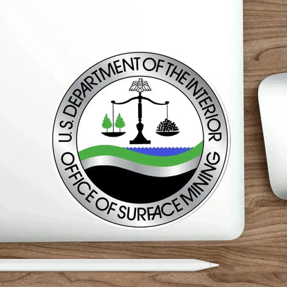 DOI Office of Surface Mining STICKER Vinyl Die-Cut Decal - The Sticker Space