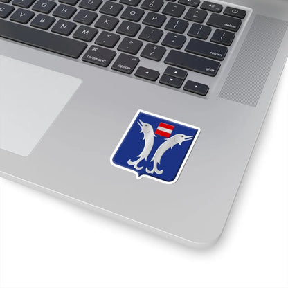 Doische wapen (Belgium) (Coat of Arms) STICKER Vinyl Kiss-Cut Decal - The Sticker Space