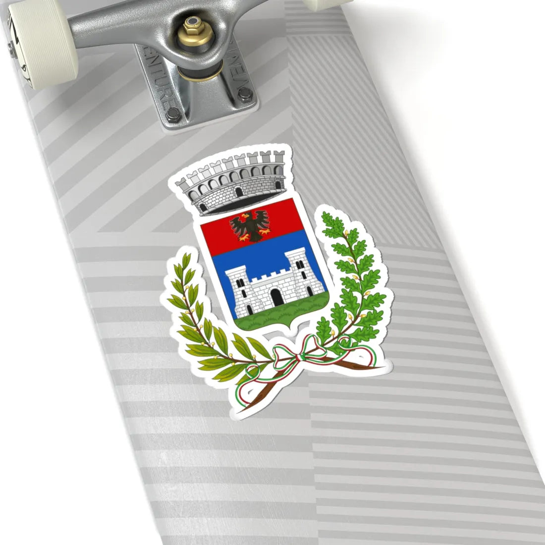 Dolceacqua-Stemma (Italy) (Coat of Arms) STICKER Vinyl Kiss-Cut Decal - The Sticker Space