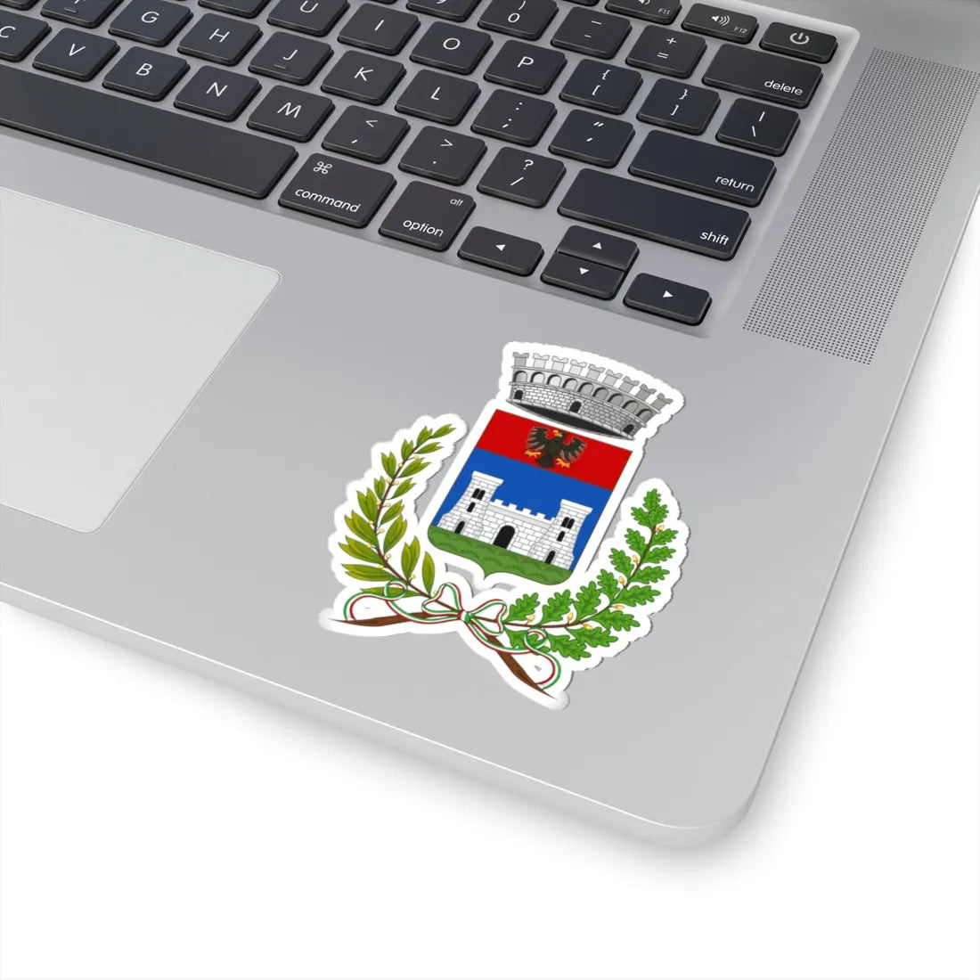 Dolceacqua-Stemma (Italy) (Coat of Arms) STICKER Vinyl Kiss-Cut Decal - The Sticker Space