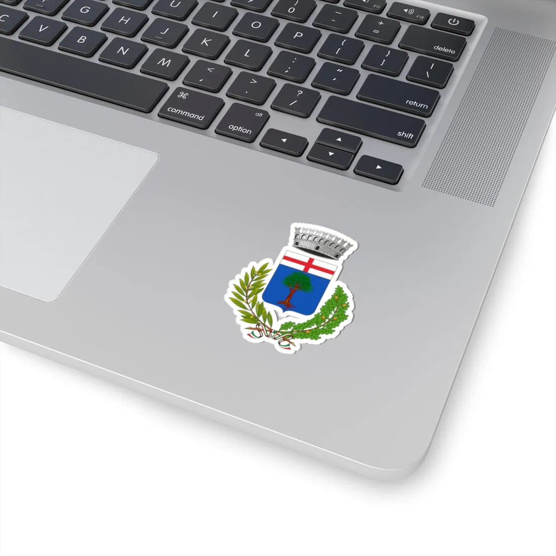 Dolcedo-Stemma (Italy) (Coat of Arms) STICKER Vinyl Kiss-Cut Decal - The Sticker Space