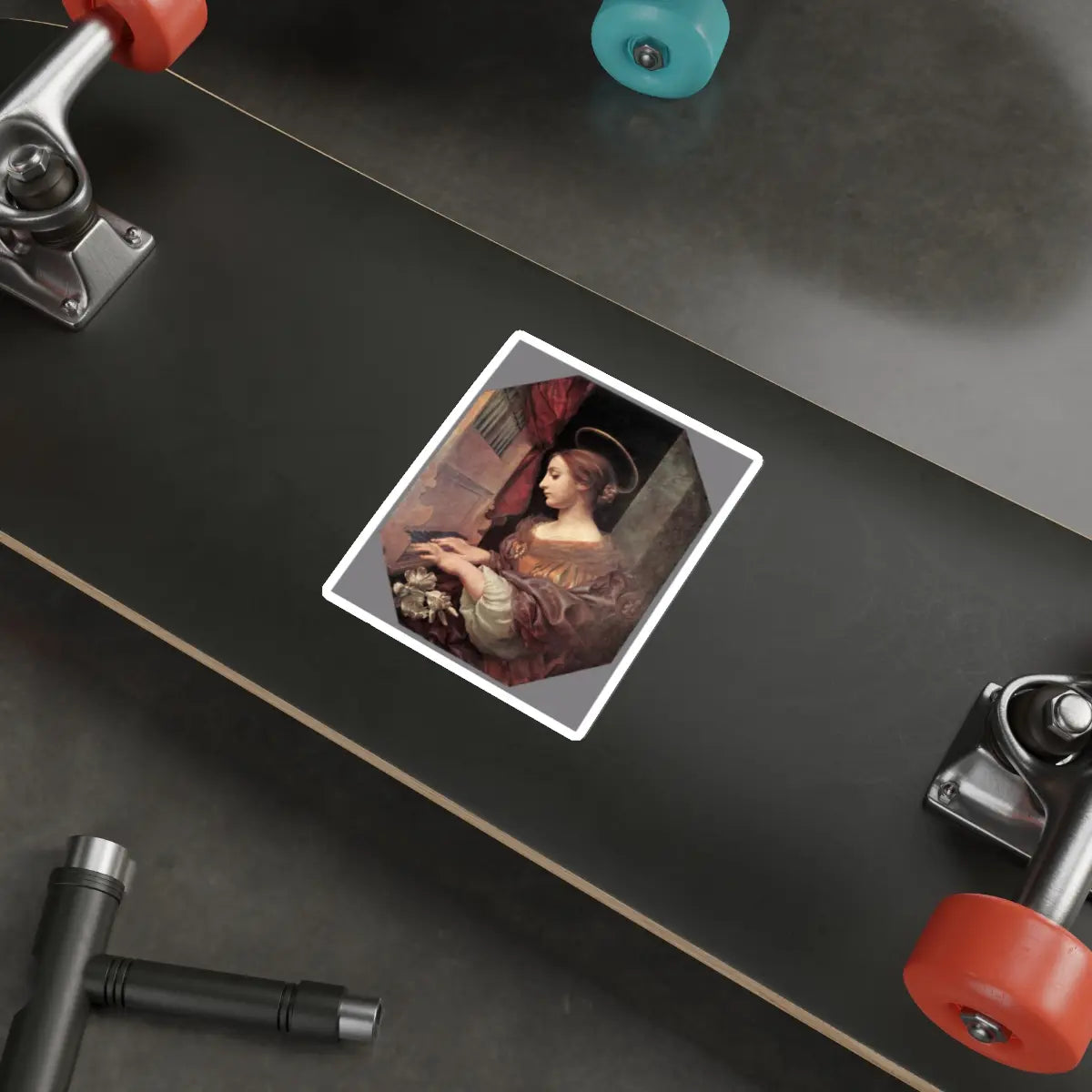 SKU:22178657359037591438 Sticker types:White Shape:Die-Cut Sizes:5" × 5"