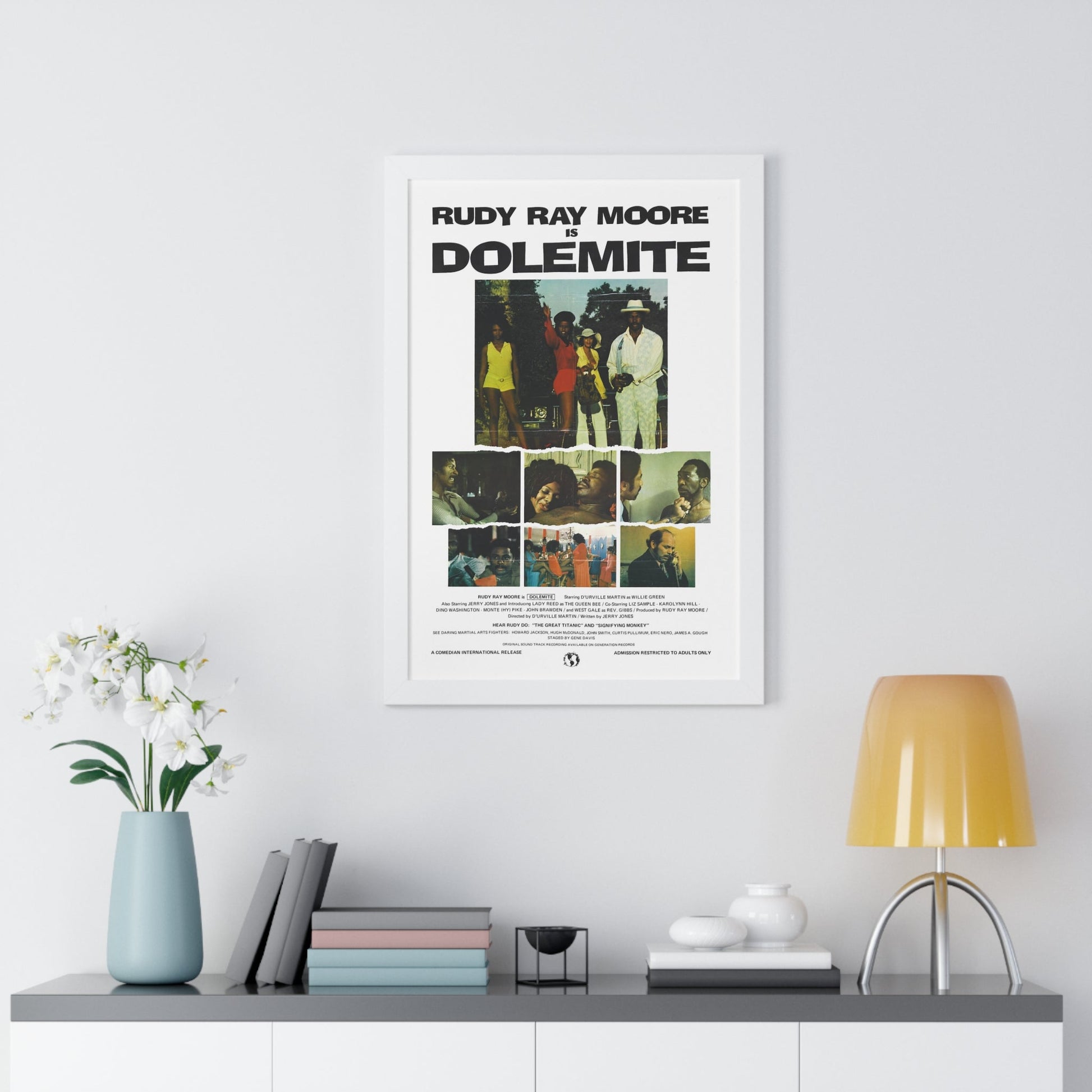 DOLEMITE (2) 1975 - Framed Movie Poster-The Sticker Space