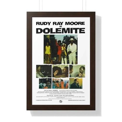 DOLEMITE (2) 1975 - Framed Movie Poster - The Sticker Space