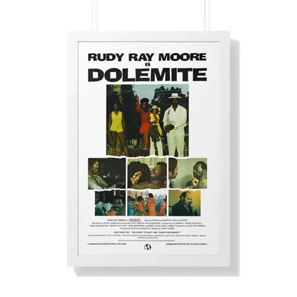 DOLEMITE (2) 1975 - Framed Movie Poster - The Sticker Space