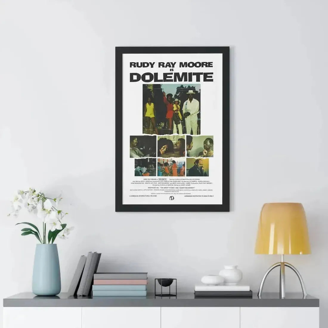 DOLEMITE (2) 1975 - Framed Movie Poster - The Sticker Space