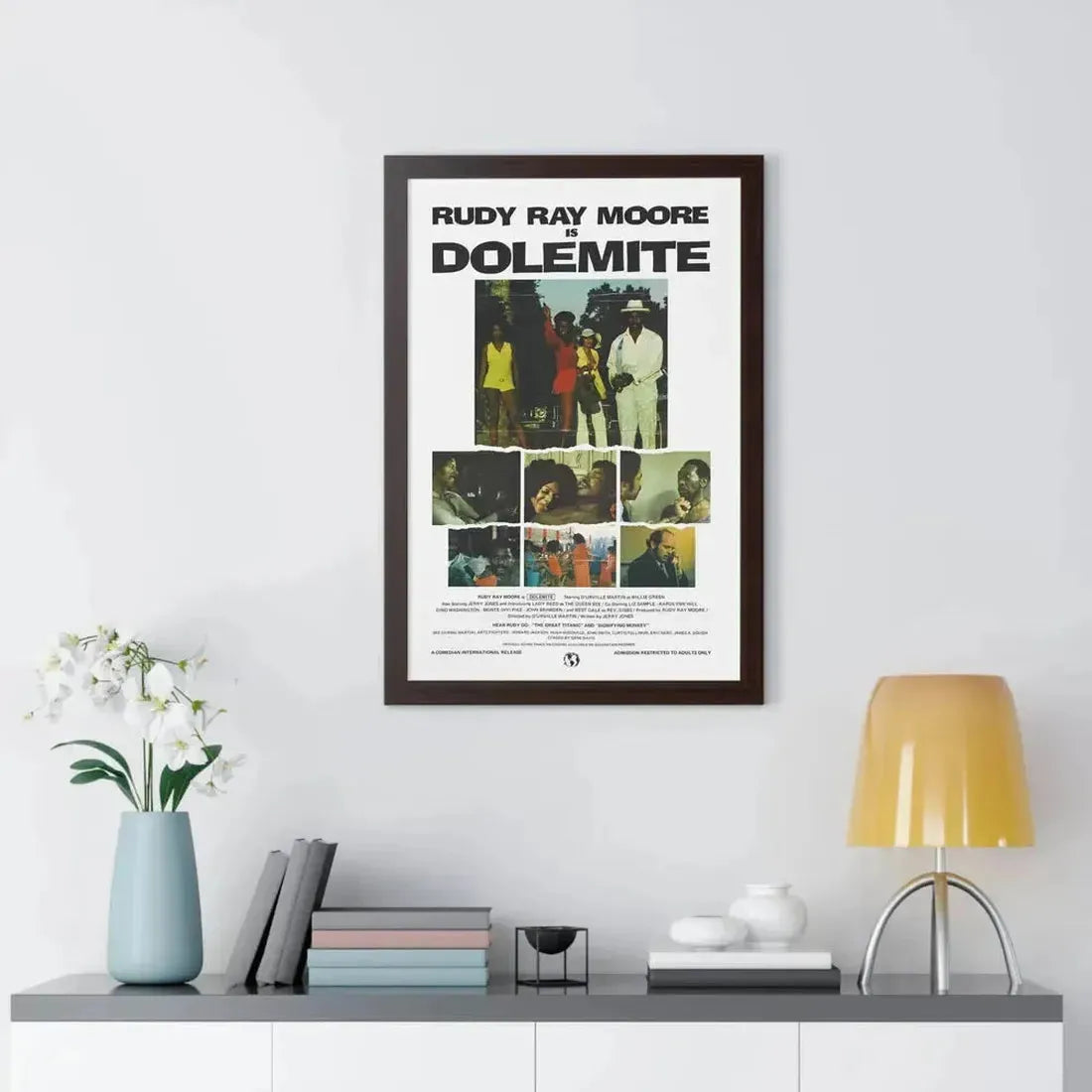 DOLEMITE (2) 1975 - Framed Movie Poster - The Sticker Space