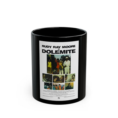 DOLEMITE (2) 1975 Movie Poster - Black Coffee Mug-11oz-The Sticker Space