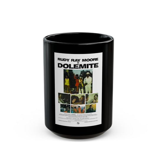 DOLEMITE (2) 1975 Movie Poster - Black Coffee Mug-15oz-The Sticker Space