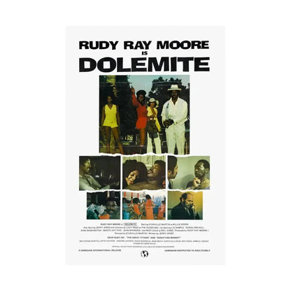 DOLEMITE (2) 1975 - Paper Movie Poster - The Sticker Space