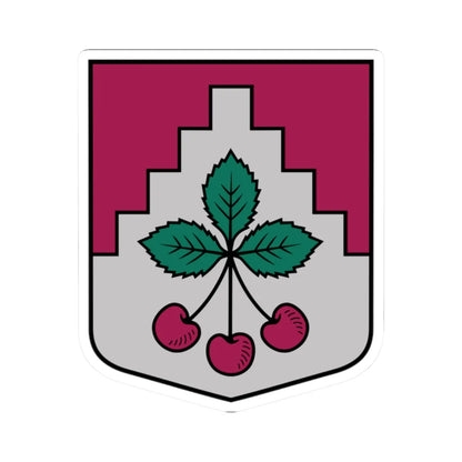 Ēdoles pagasta ģerbonis (Latvia) (Coat of Arms) STICKER Vinyl Kiss-Cut Decal 2 Inch White - The Sticker Space