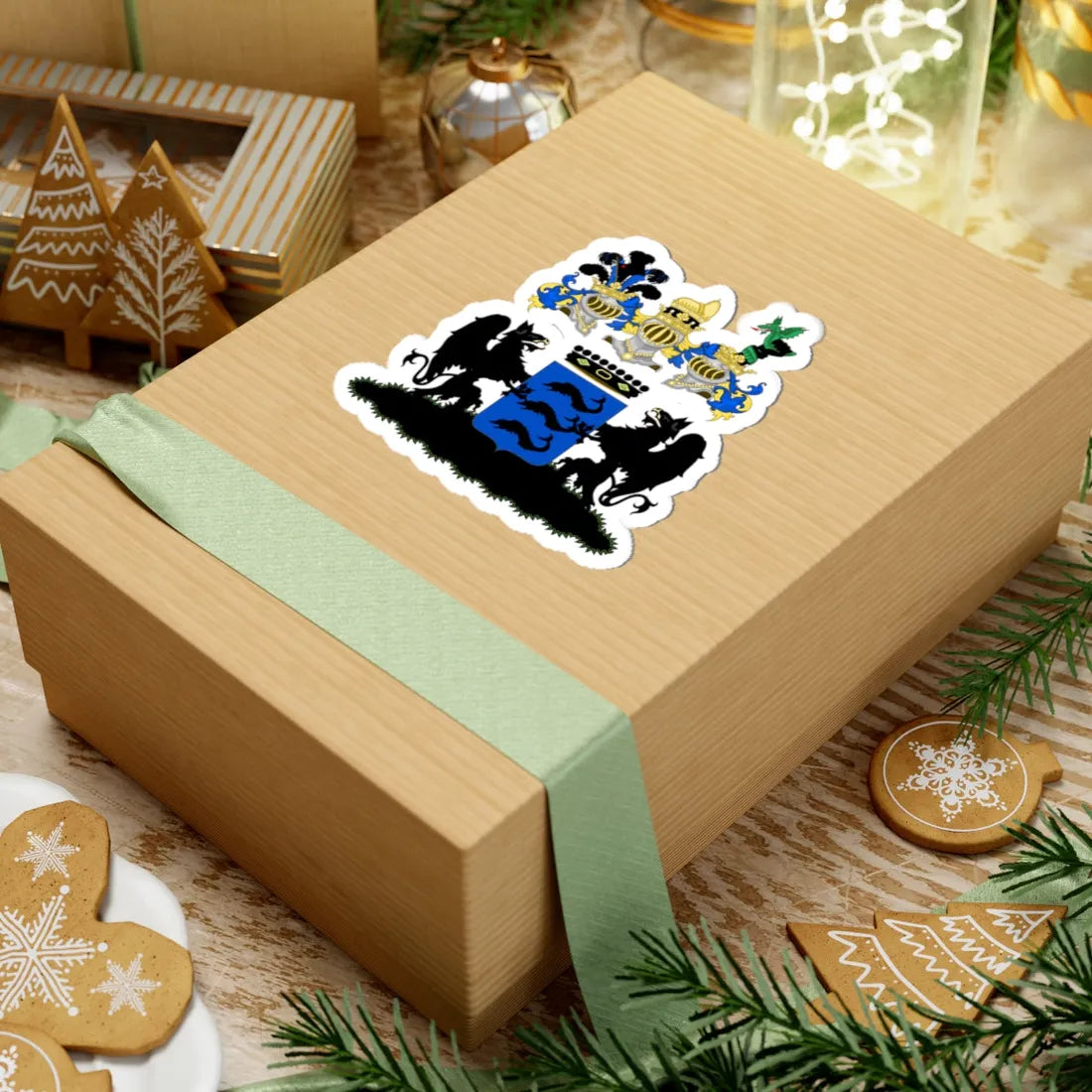 Dolfin-Wappen (Italy) (Coat of Arms) STICKER Vinyl Kiss-Cut Decal - The Sticker Space