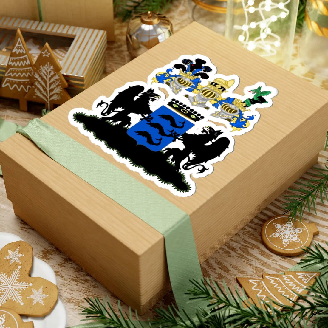 Dolfin-Wappen (Italy) (Coat of Arms) STICKER Vinyl Kiss-Cut Decal - The Sticker Space