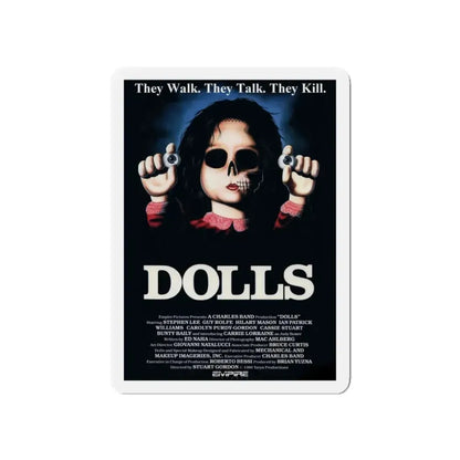 DOLLS 1986 Movie Poster - Refrigerator Magnet - The Sticker Space