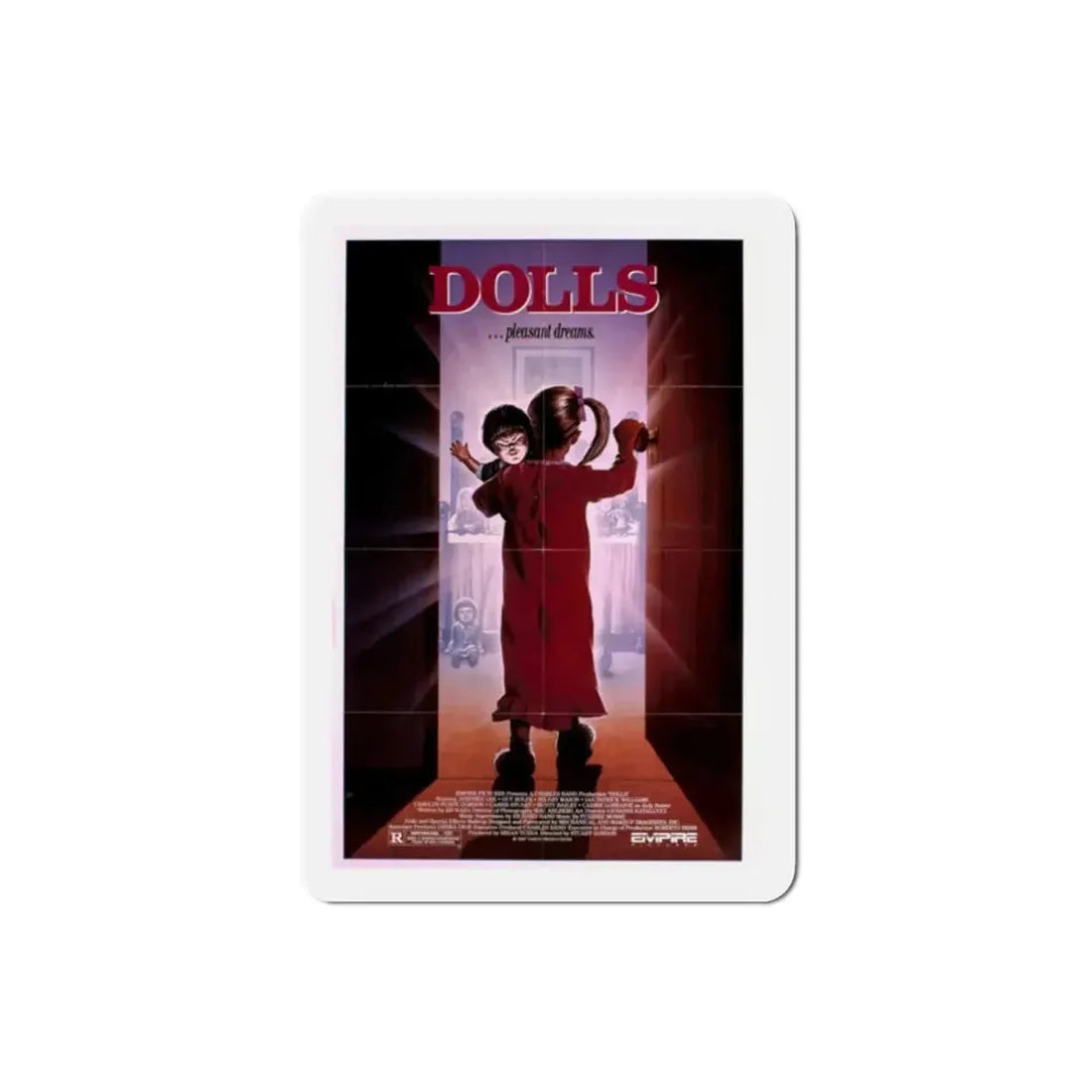 Dolls 1987 Movie Poster Refrigerator Magnet - The Sticker Space