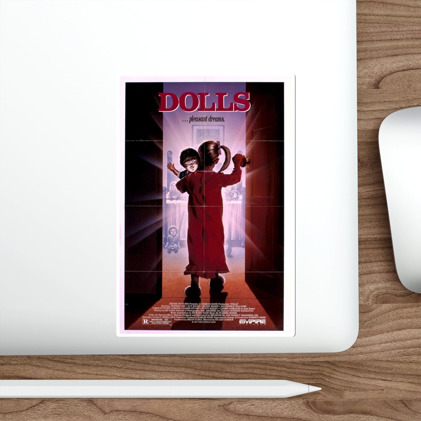 Dolls 1987 Movie Poster STICKER Vinyl Die-Cut Decal-The Sticker Space