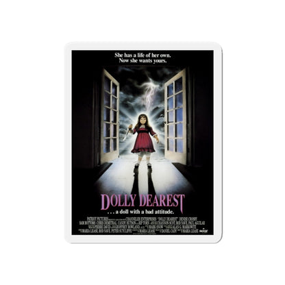 DOLLY DEAREST 1991 Movie Poster - Die-Cut Magnet-6 × 6"-The Sticker Space