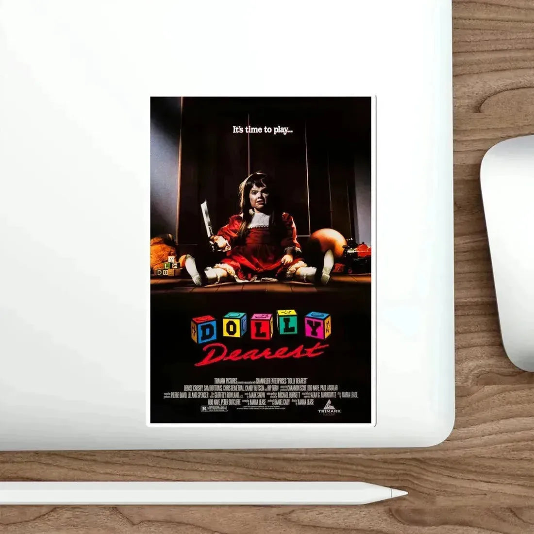 Dolly Dearest 1991 Movie Poster STICKER Vinyl Die-Cut Decal - The Sticker Space