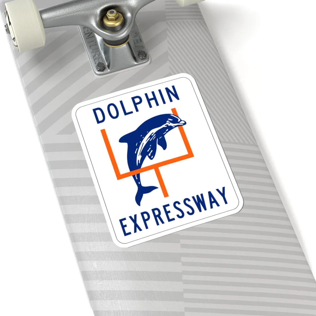 Dolphin Expressway Shield (Florida) (Road Sign) STICKER Vinyl Kiss-Cut Decal - The Sticker Space