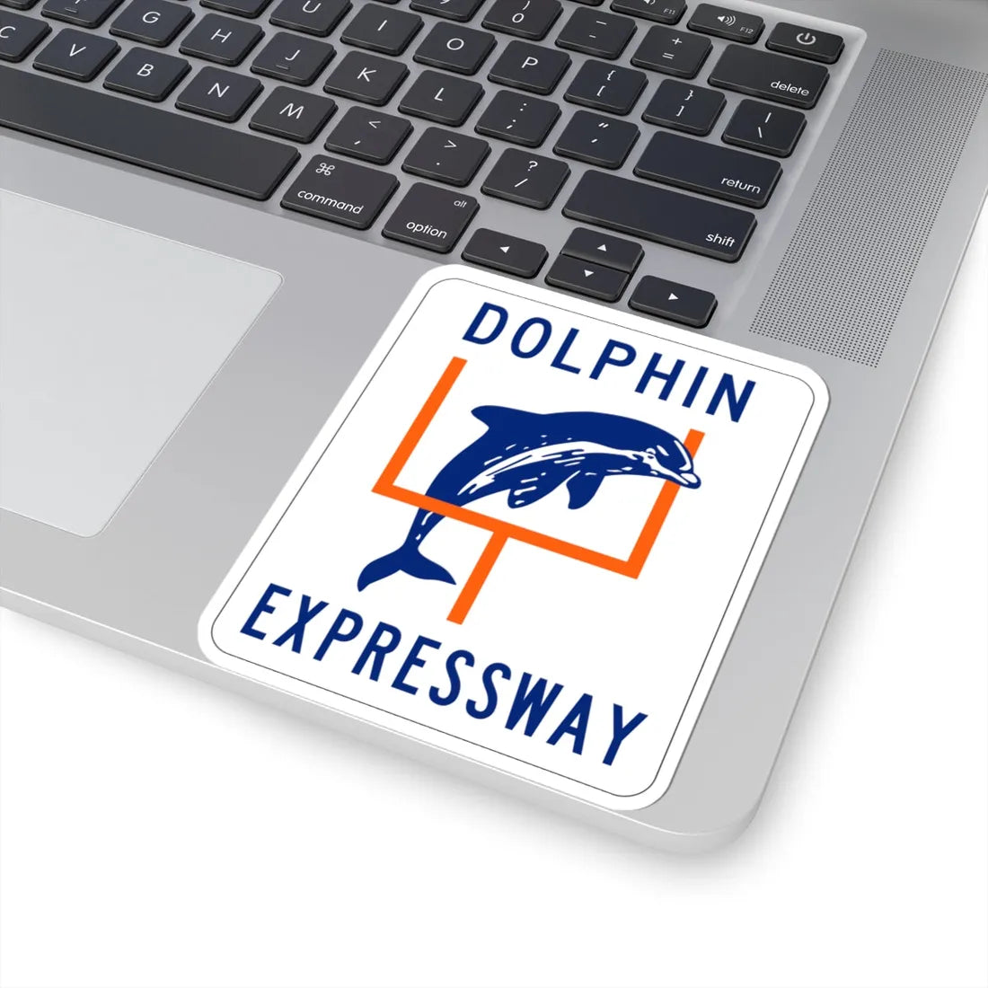 Dolphin Expressway Shield (Florida) (Road Sign) STICKER Vinyl Kiss-Cut Decal - The Sticker Space