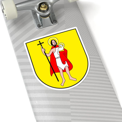 Domat Ems wappen (Switzerland) (Coat of Arms) STICKER Vinyl Kiss-Cut Decal - The Sticker Space