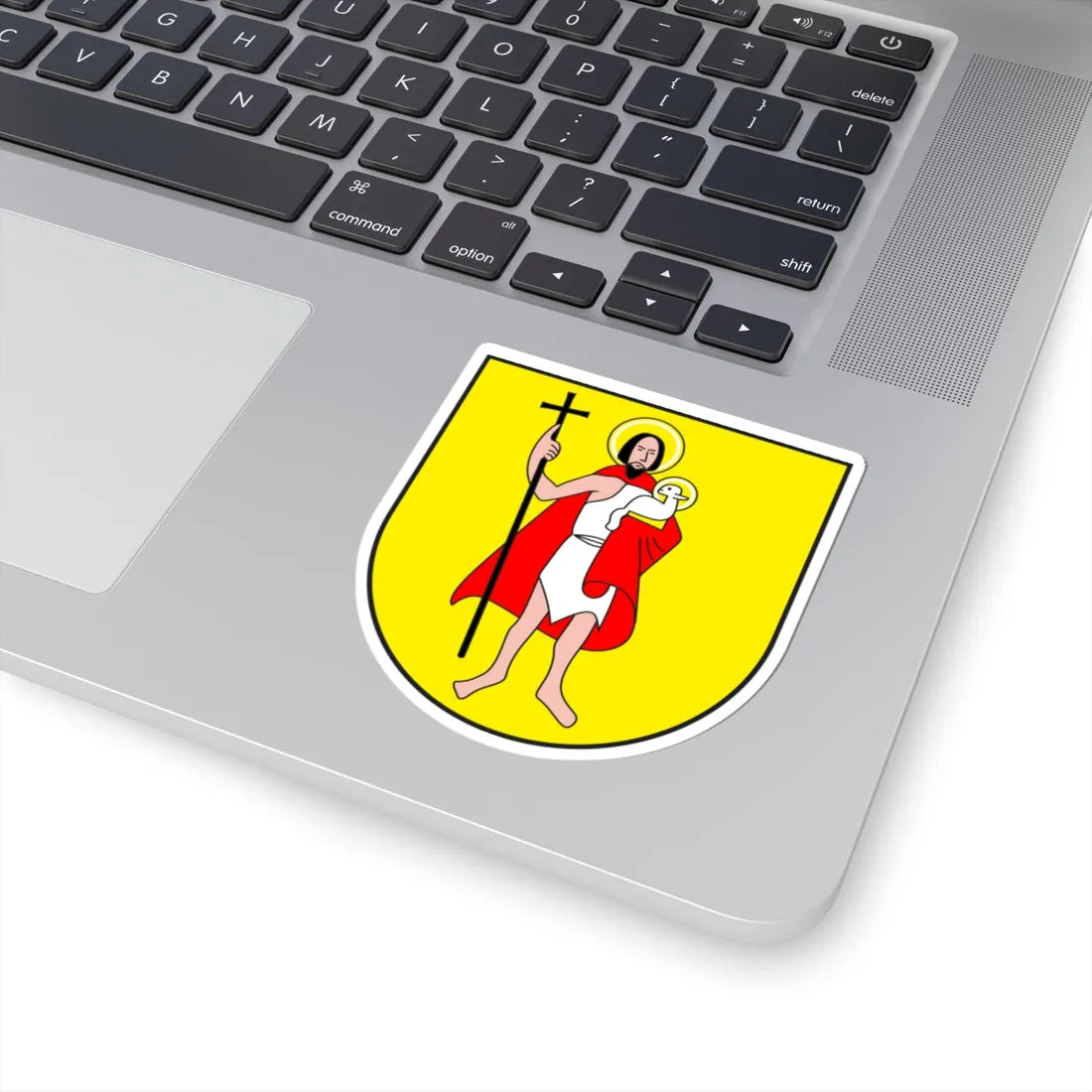 Domat Ems wappen (Switzerland) (Coat of Arms) STICKER Vinyl Kiss-Cut Decal - The Sticker Space