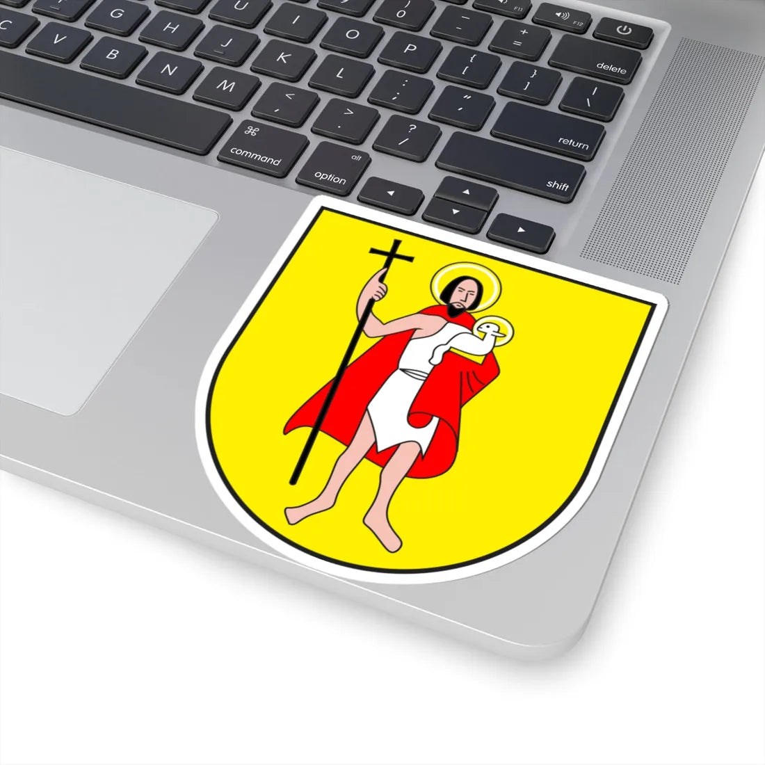 Domat Ems wappen (Switzerland) (Coat of Arms) STICKER Vinyl Kiss-Cut Decal - The Sticker Space