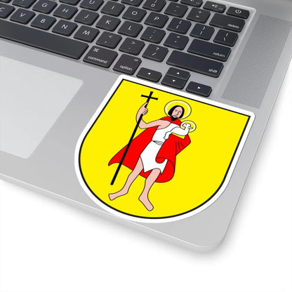 Domat Ems wappen (Switzerland) (Coat of Arms) STICKER Vinyl Kiss-Cut Decal - The Sticker Space
