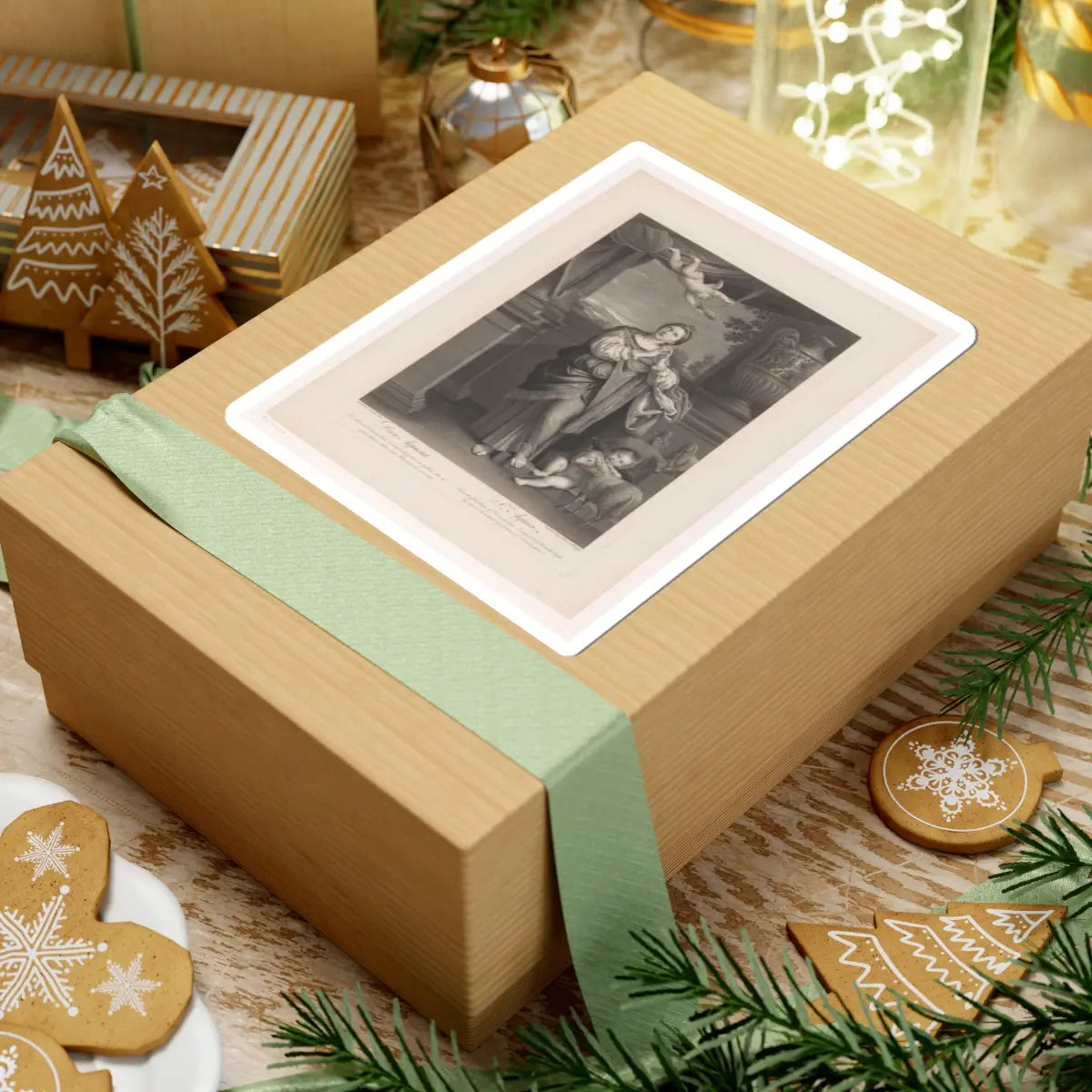SKU:TSS-STICK-DMNH-6X6-14DH1 Sizes:6" × 6" Types:White
