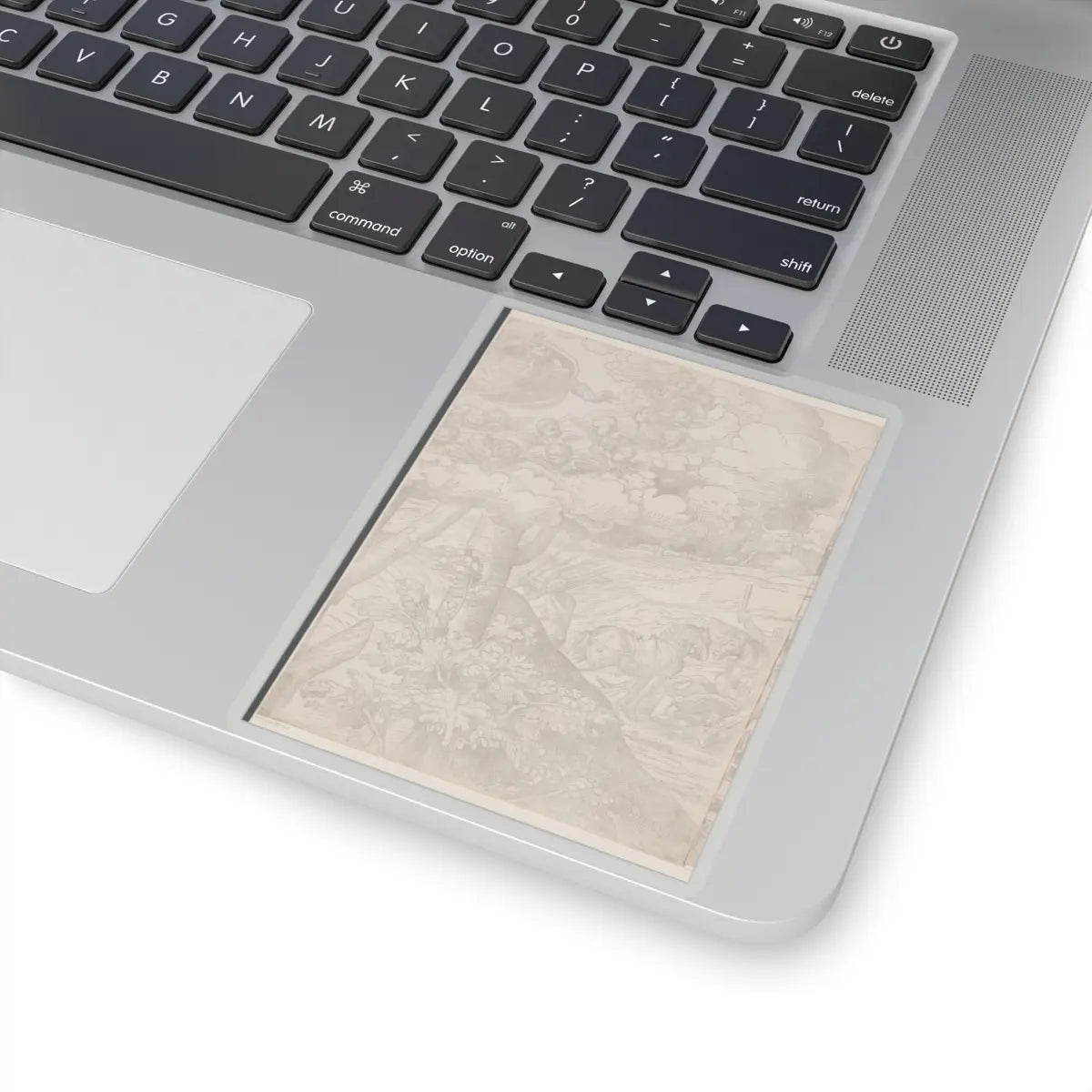 SKU:TSS-STICK-DMNCMP-4X4-14DIB Sizes:4" × 4" Types:Transparent