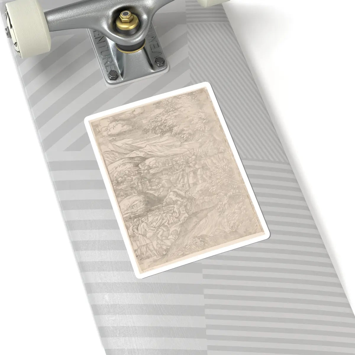 SKU:TSS-STICK-DMNCMP-6X6-11 Sizes:6" × 6" Types:White
