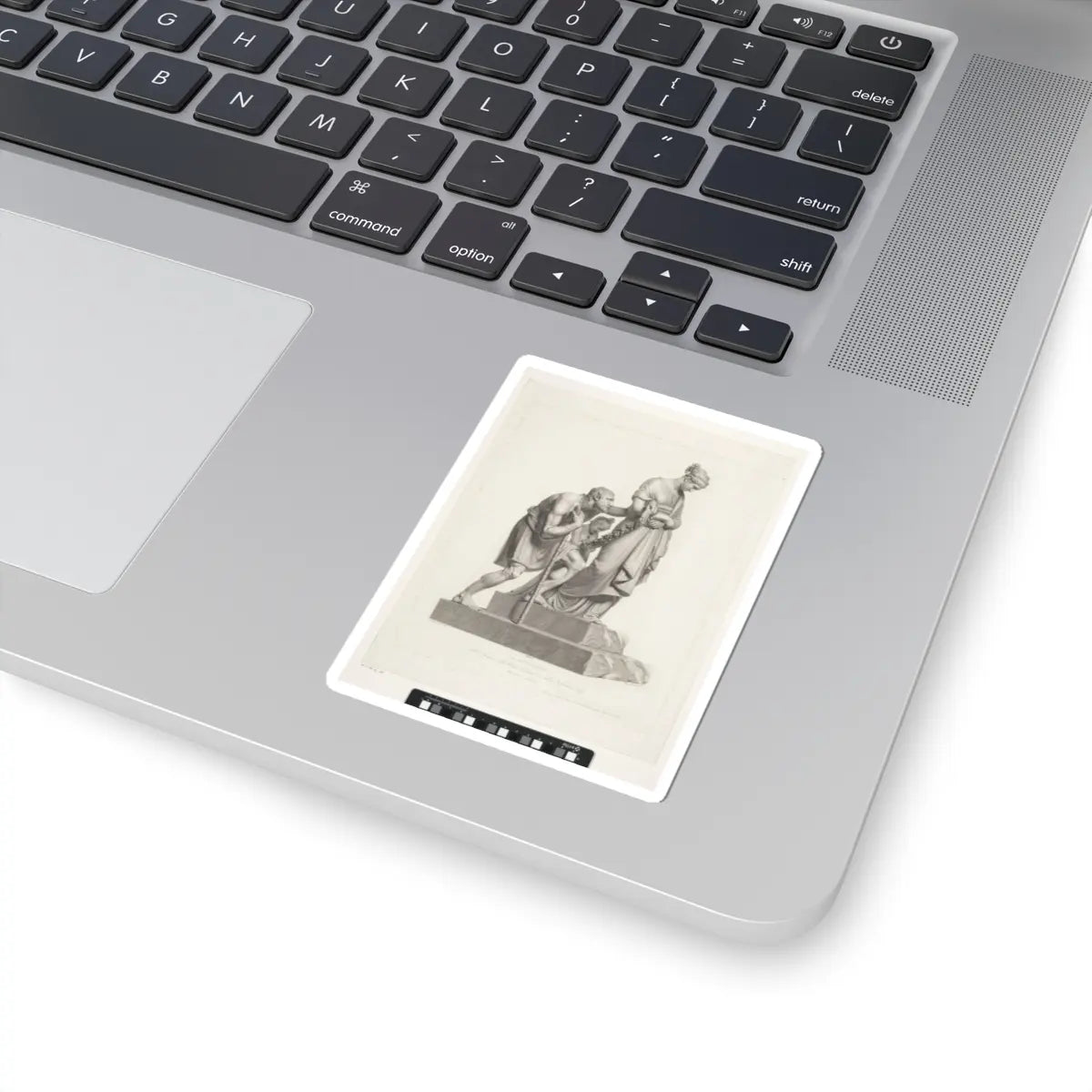 SKU:TSS-STICK-DMNMRC-3X3-5 Sizes:3" × 3" Types:White