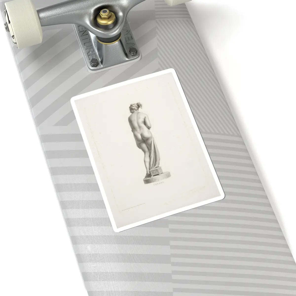 SKU:TSS-STICK-DMNMRC-6X6-6 Sizes:6" × 6" Types:White