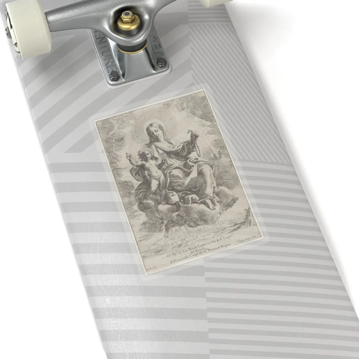 SKU:TSS-STICK-DMNMR-6X6 Sizes:6" × 6" Types:Transparent