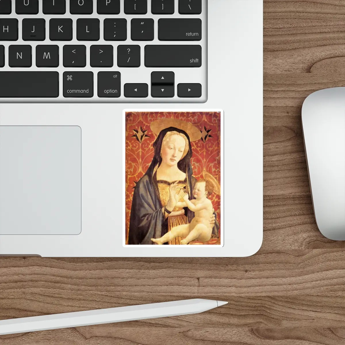 SKU:23715187576944168268 Sticker types:White Shape:Die-Cut Sizes:4" × 4"
