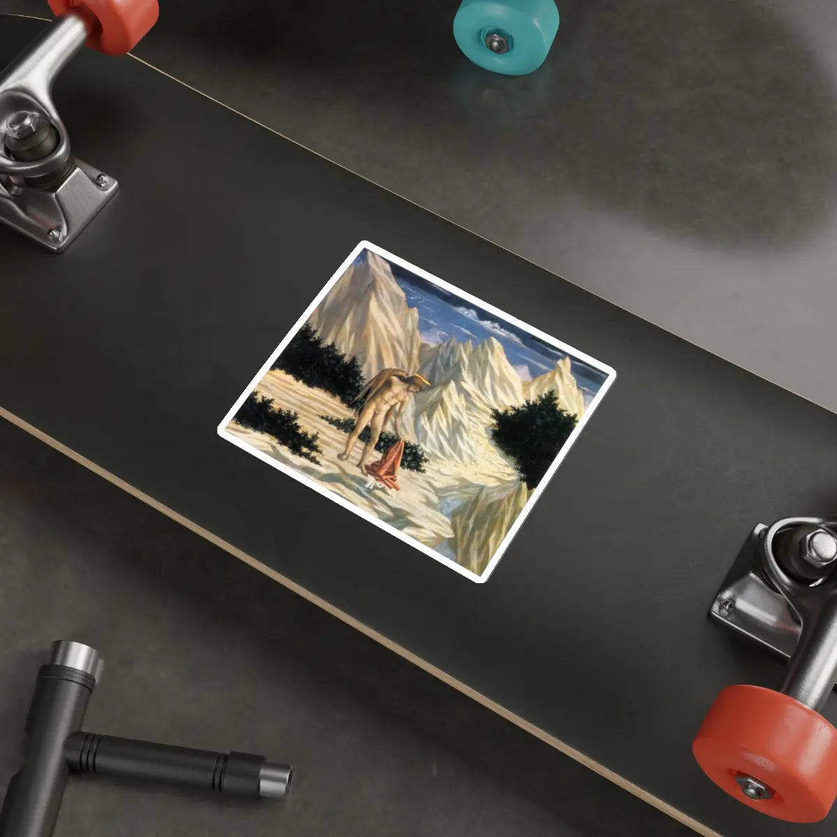 SKU:30862608465520286544 Sticker types:White Shape:Die-Cut Sizes:5" × 5"