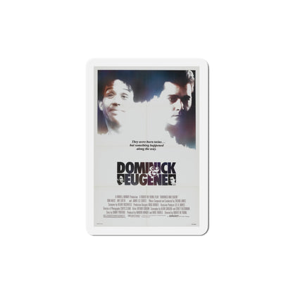 Dominick & Eugene 1988 Movie Poster Die-Cut Magnet-4" x 4"-The Sticker Space