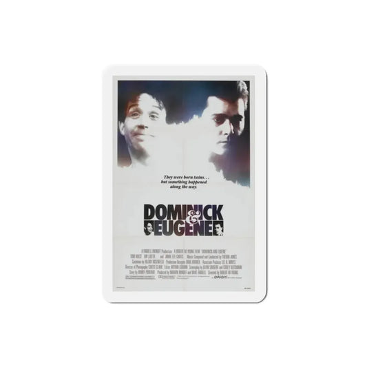 Dominick & Eugene 1988 Movie Poster Refrigerator Magnet 2 Inch - The Sticker Space